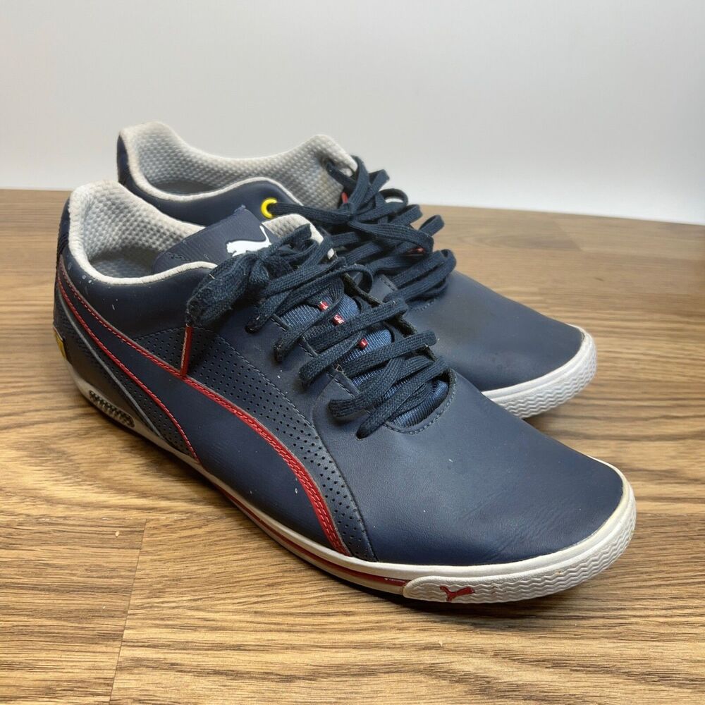 PUMA BMW M Motorsport Men's Sneakers Navy Blue Size 10